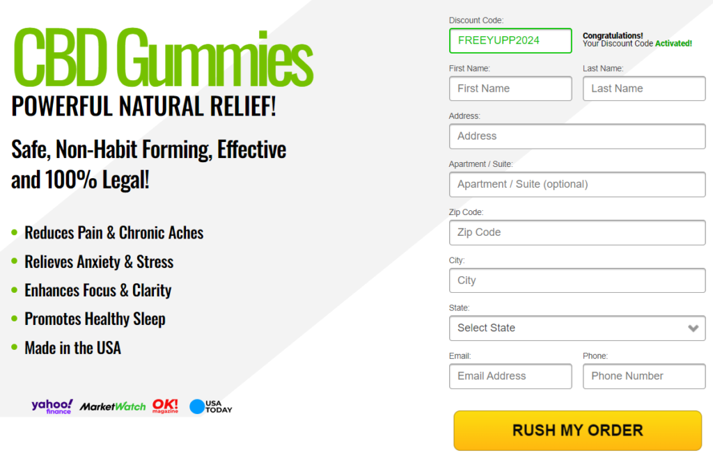 Yuppie CBD Gummies Buy